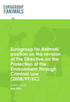 Position Paper on the Environmental Crime Directive