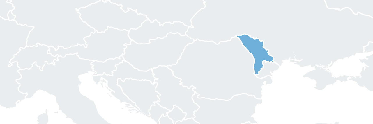 Karte von Moldawien