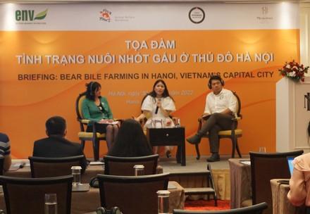 Press conference on the topic of Hanoi bile bears