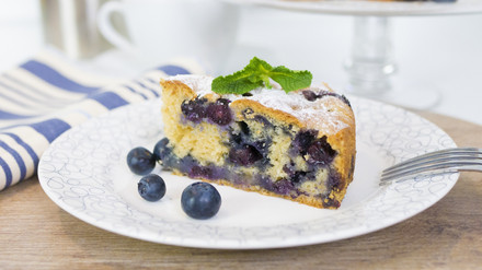Easy Vegan Blueberry Cake Recipe