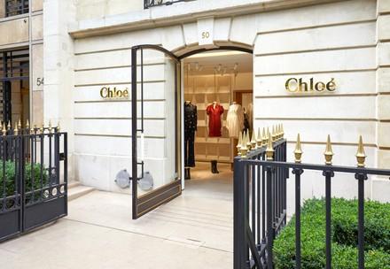 la boutique Chloé à Paris, France