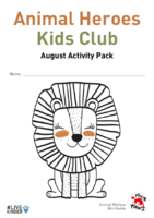 Animal Heroes Kids Club: August