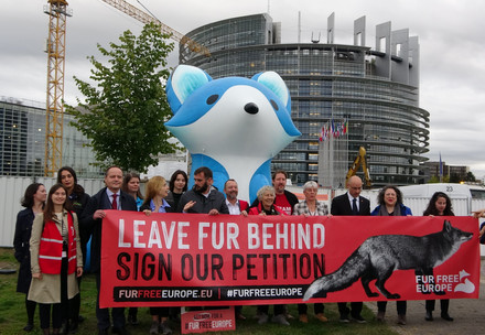 Campaigners for a Fur Free Europe