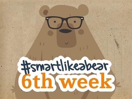 6th week: #smartlikeabear