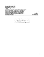 Proposal for Negotiating Text of the WHO Pandemic Agreement