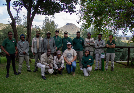 LIONSROCK team attend a snake handling course at LIONSROCK Big Cat Sanctuary 