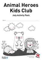 Animal Heroes Kids Club: July