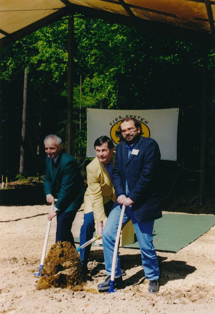 Groundbreaking ceremony for BEAR SANCTUARY Arbesbach